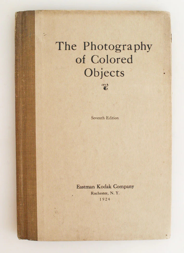 THE PHOTOGRAPHY OF COLORED OBJECTS SEVENTH EDITION HARDCOVER