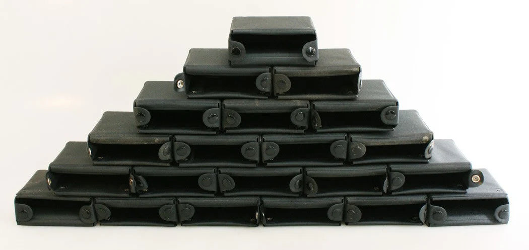 Vintage Photographic Cases, Lot 21, Stackable 4.25 x 1.75 x 4in, Unbranded,