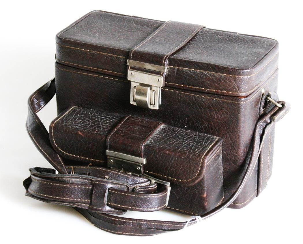 Vintage Camera Gadget Bag