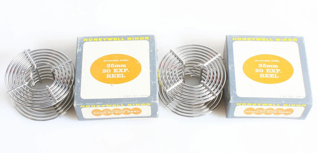 Nikor Developing Reels in Boxes Set of 2