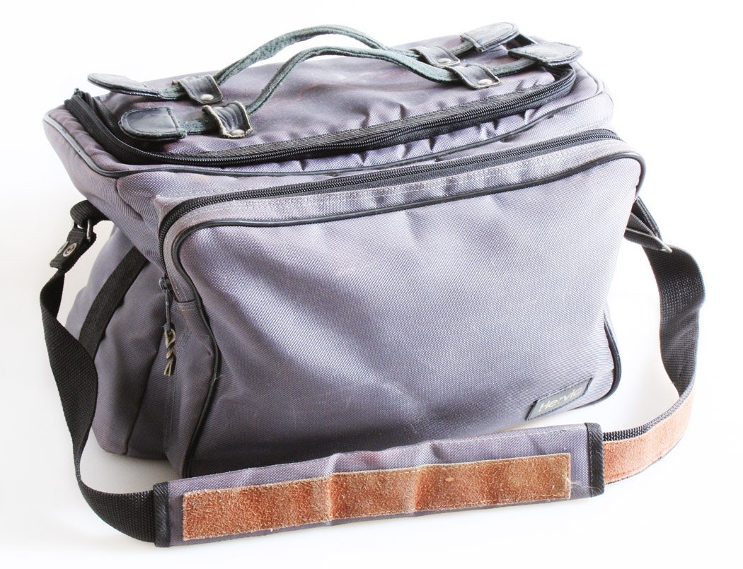 Large 1970s Camera Bag