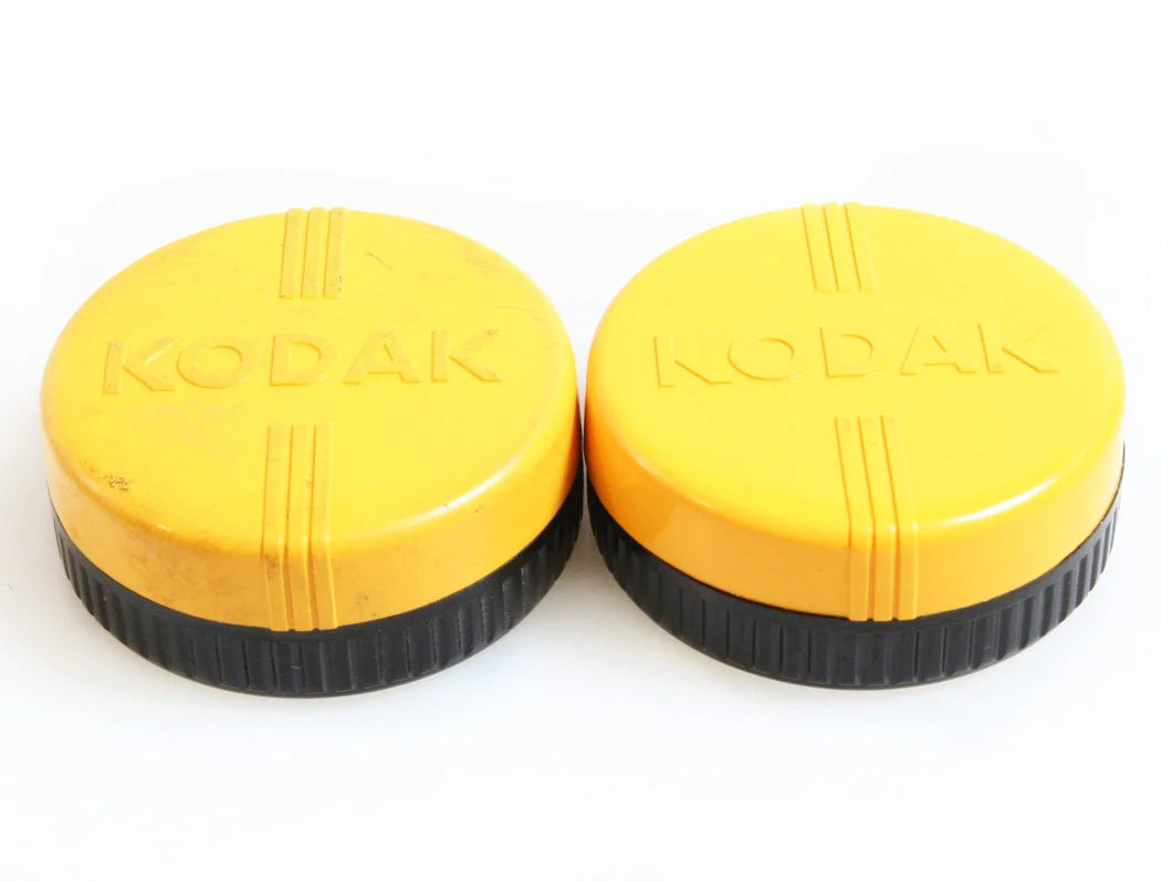 Kodak Yellow/Black Containers Set of 2