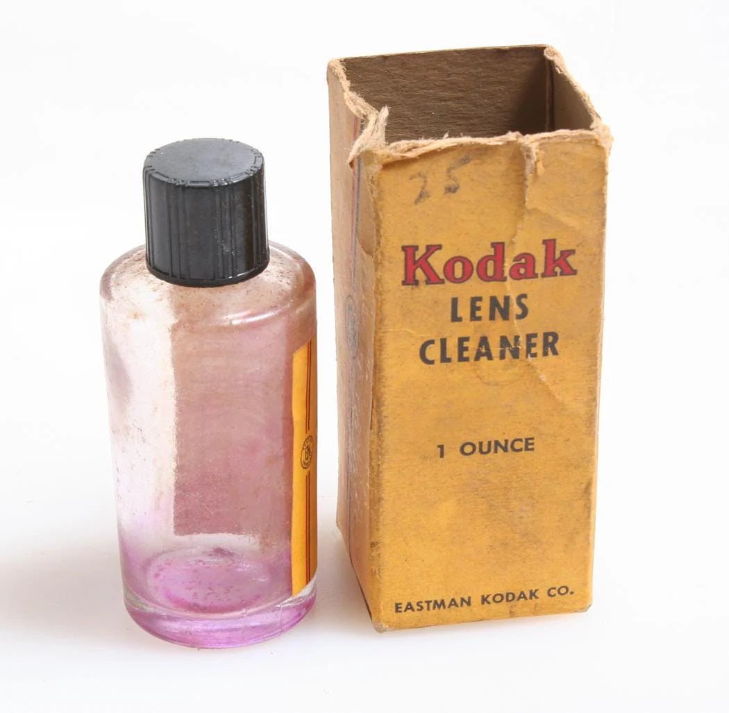 Kodak Lens Cleaner Bottle and Original Box