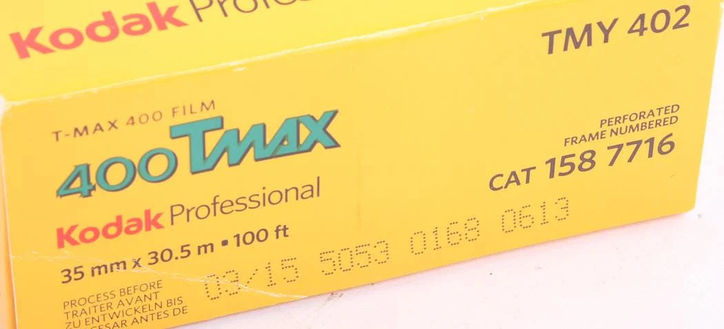 Kodak Tmax 400, 400tmy-402 Black & White Negative Film Iso 400 35mm, 100 Roll