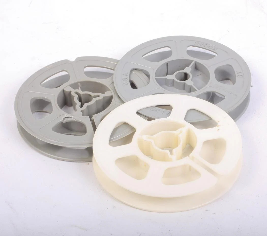 Movie Reels, 50ft, Set of 3. Each Are Plastic, Unknown Size