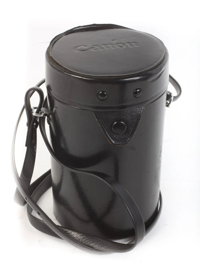 Canon 135MM F 3.5 S.C. Lens w/ Case, Strap, Original Hood and Front & Rear Caps