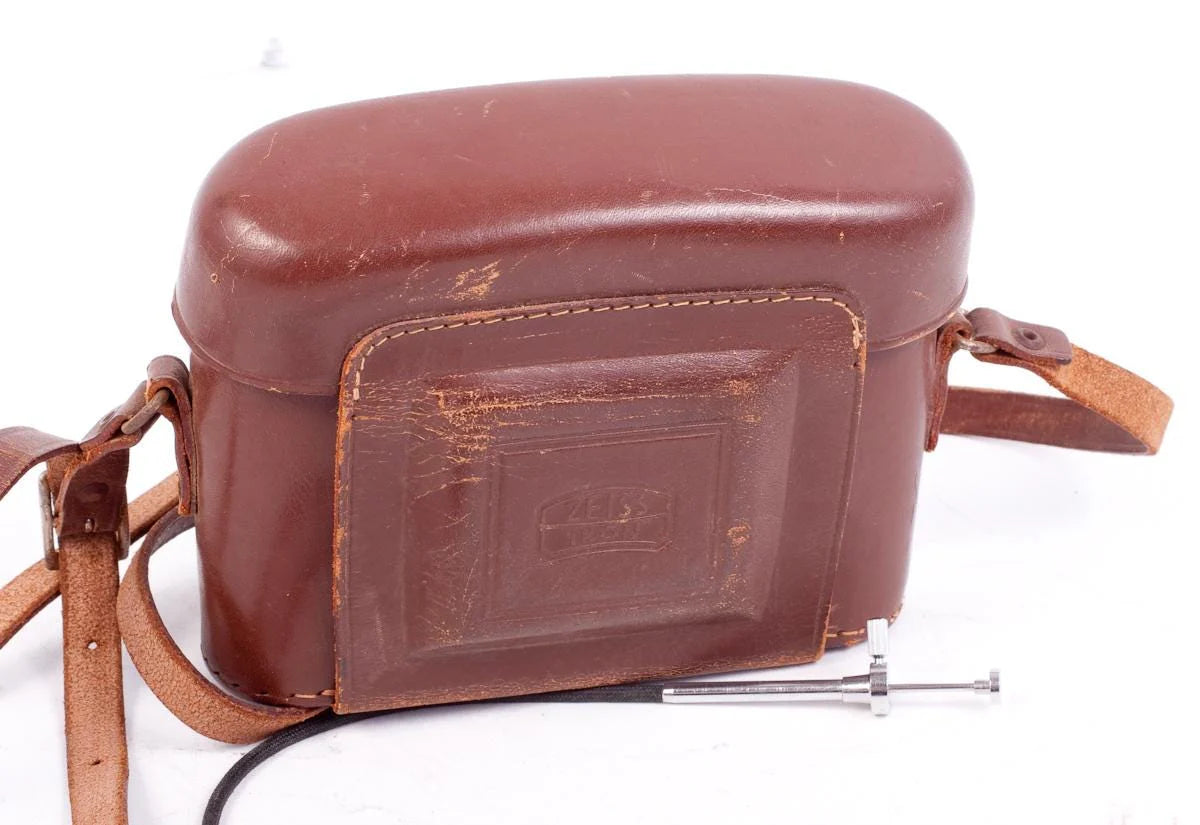 Zeiss Ikon 35mm Camera w/ Case & Cable Release, Works