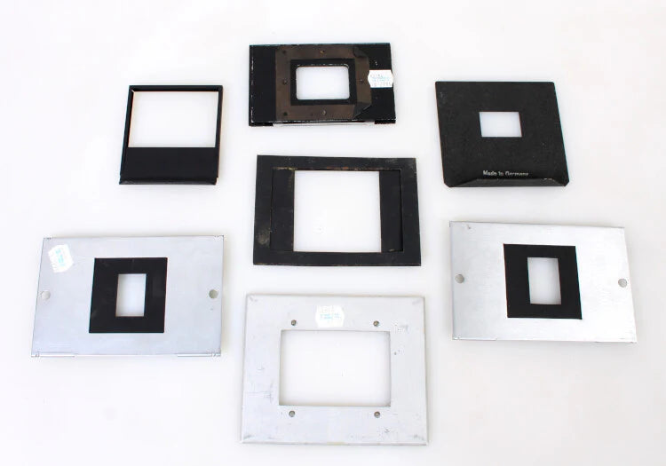 Darkroom Enlarger Negative Carriers and Filter Drawer Lot of 7