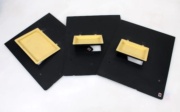 Saunders Omega Masks for Darkroom Enlarger Easel Set of 3