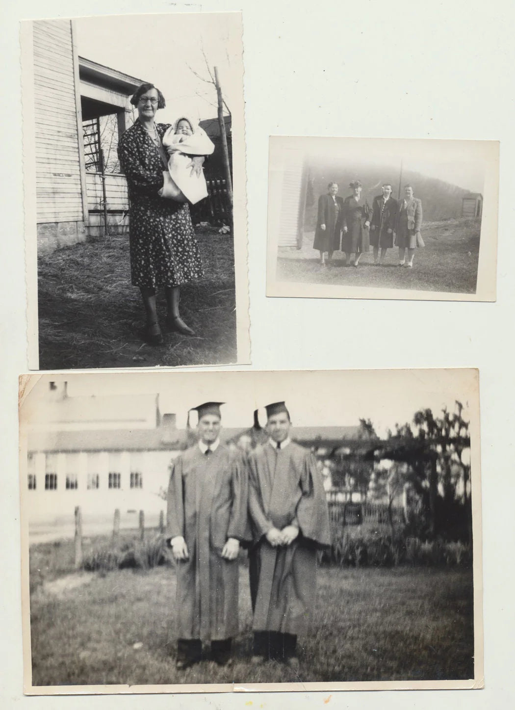Large Lot of Found Photos. Snapshots. 51 Silver Prints. People, Places, Things.