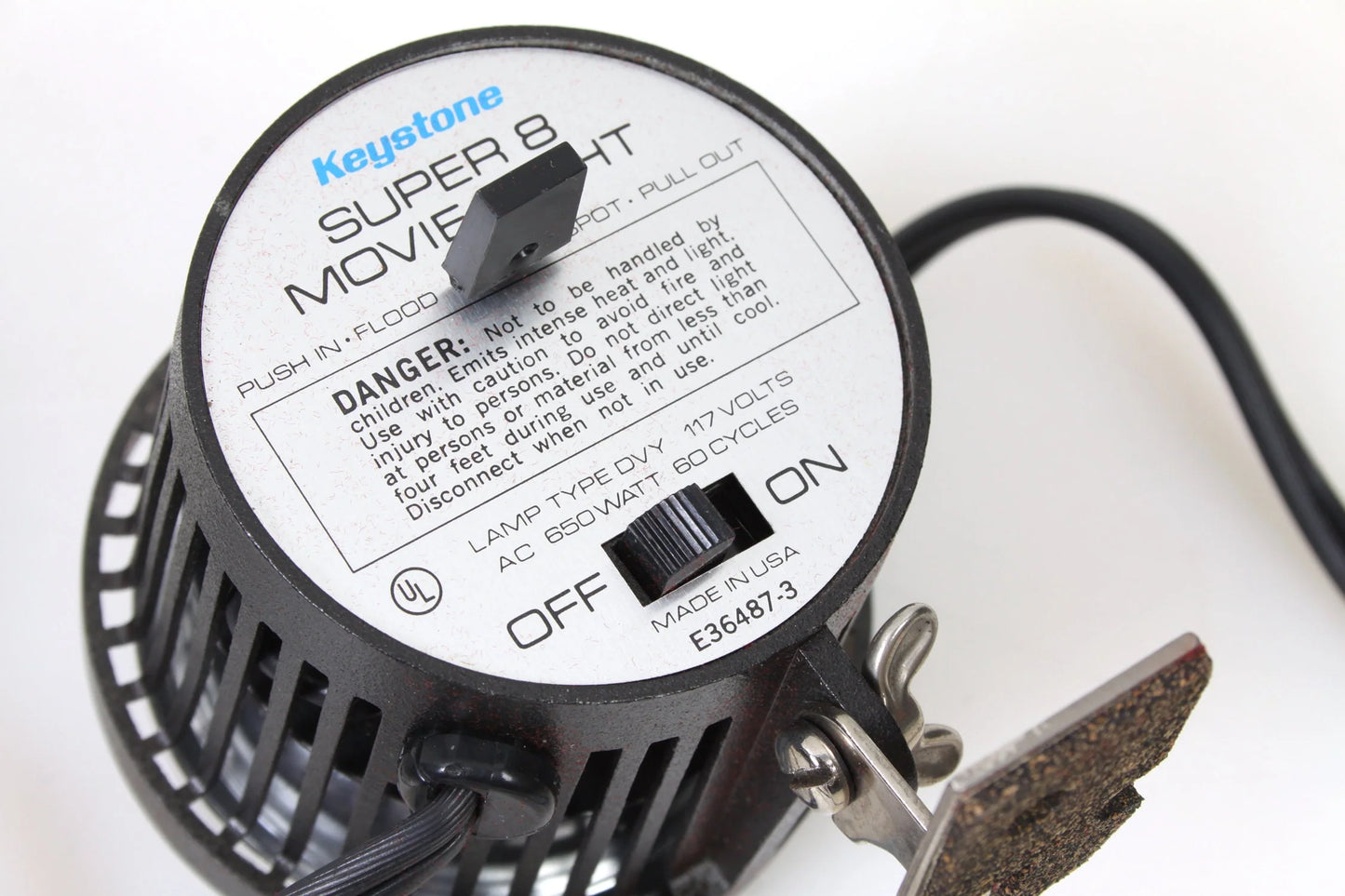 Video Light Spot on Flood Quartz Bulb Working in Original Case