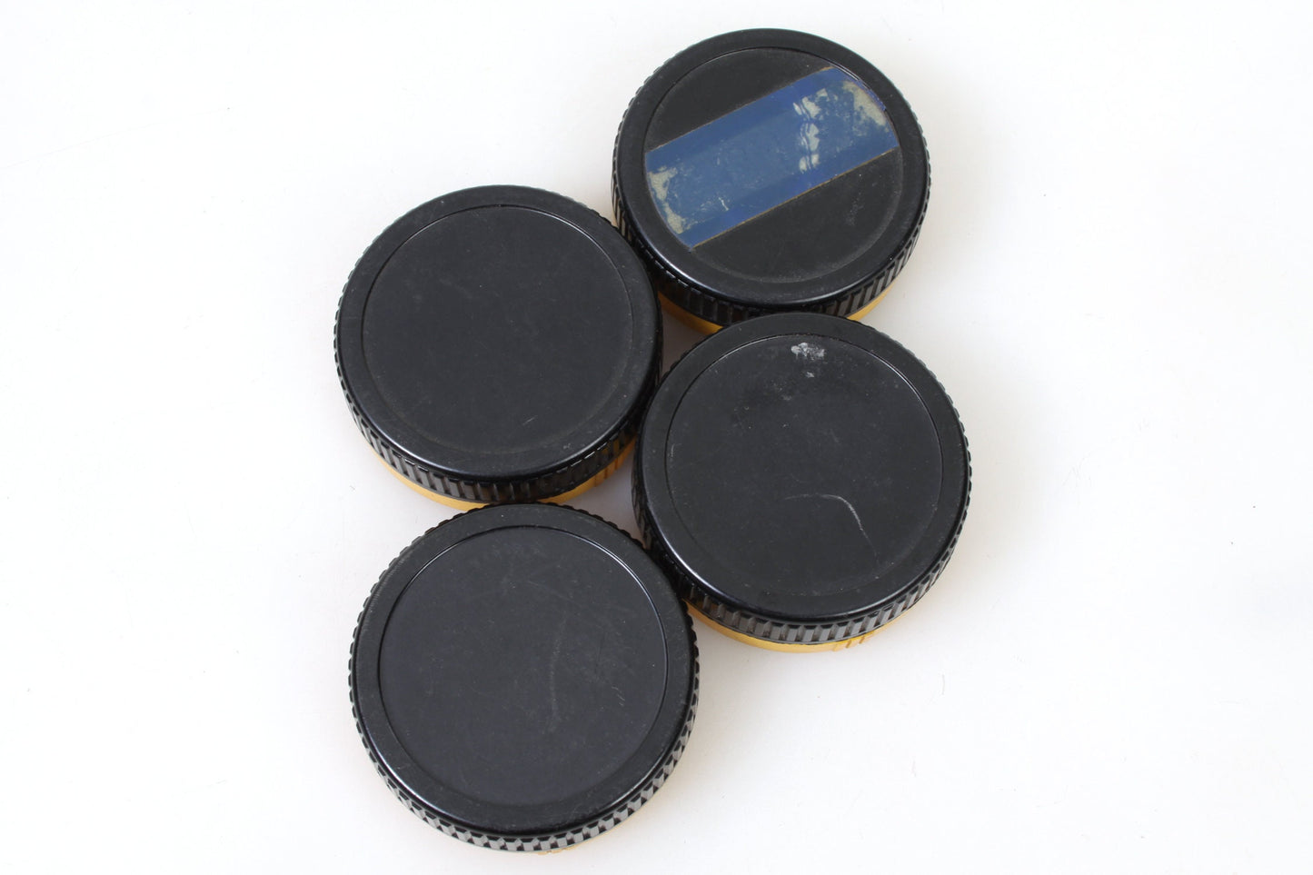 Vintage 50s-60s Lens Kodak Canister / Container / Collectible - Set of 4