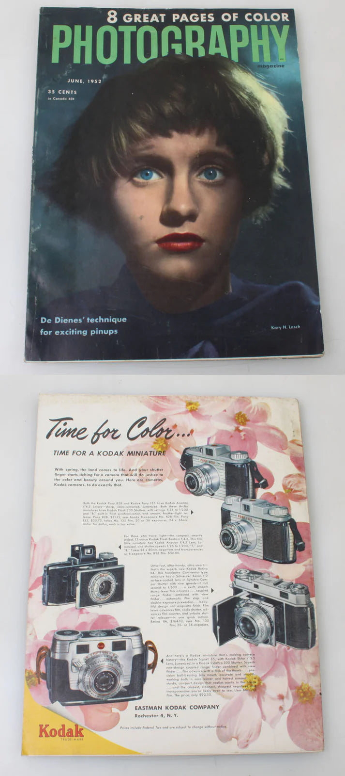 PHOTOGRAPHY VOLUME 30, NO.6 JUNE 1952