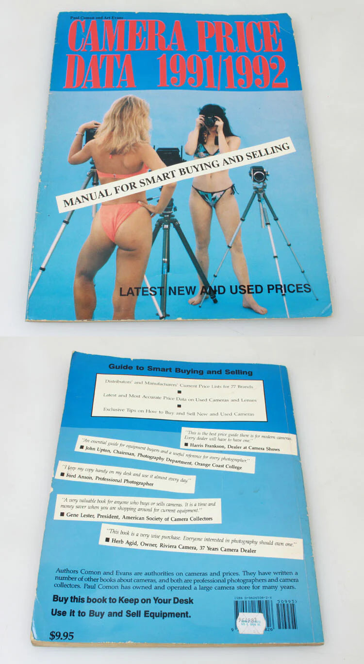Camera Price Data 1991/1992