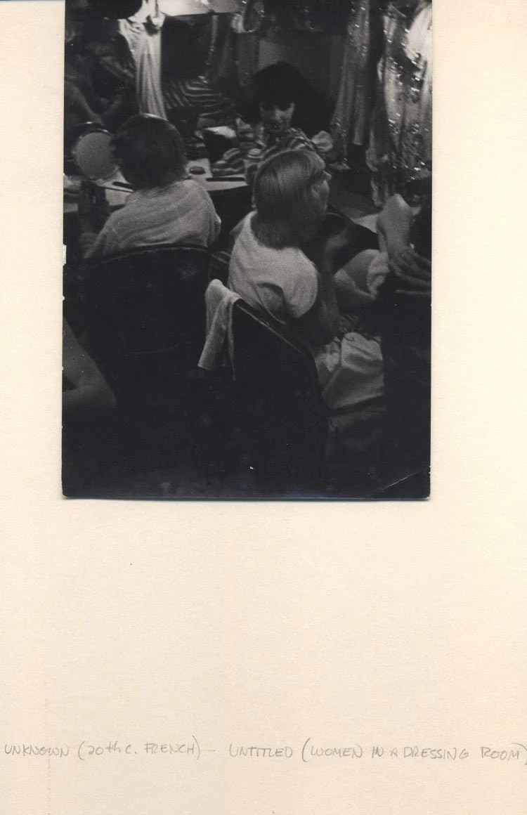 Artistic Photograph of Women in Dressing Room w/ Costumes - 20th Century France