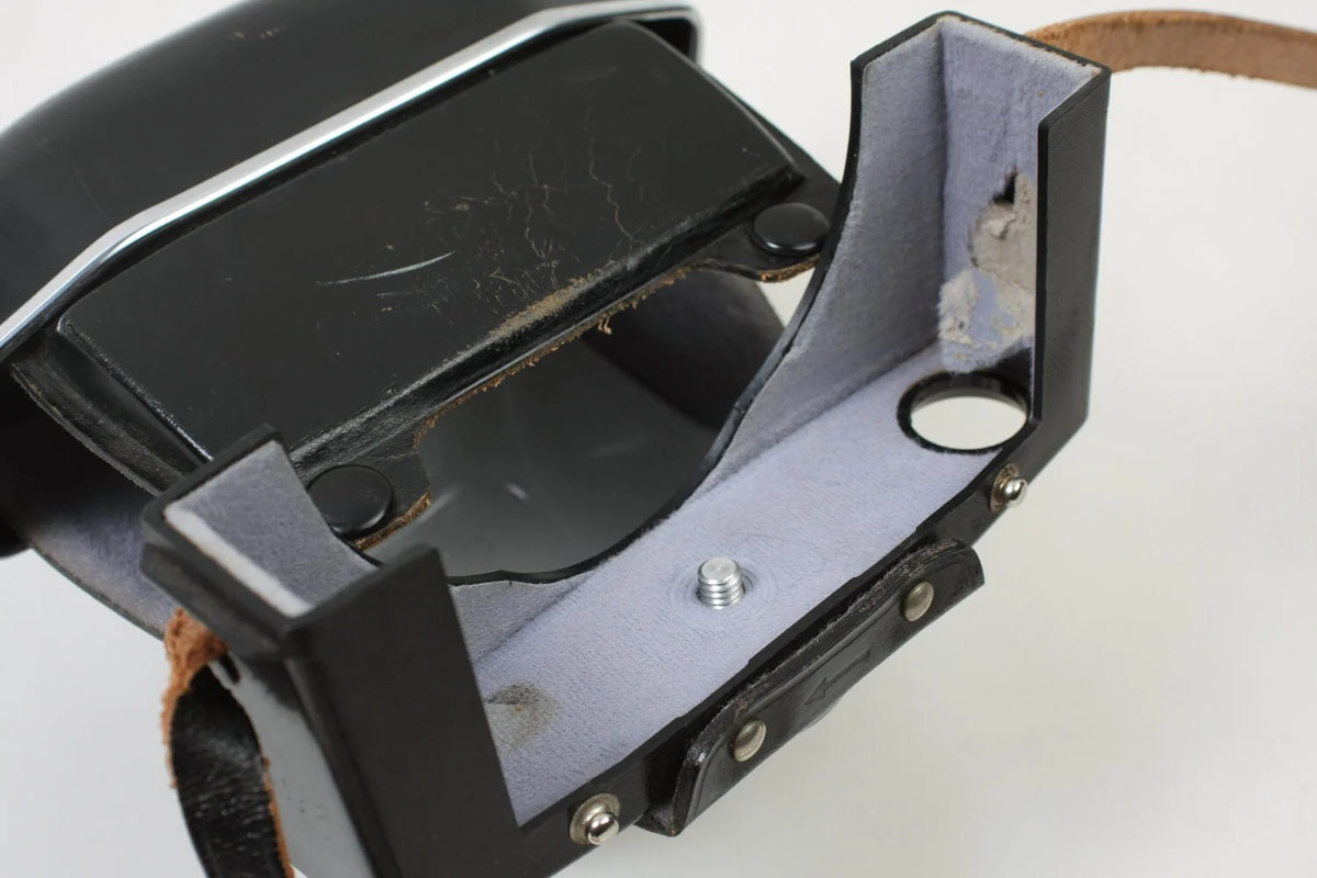 Kodak Black Leather Camera Case - 1960s