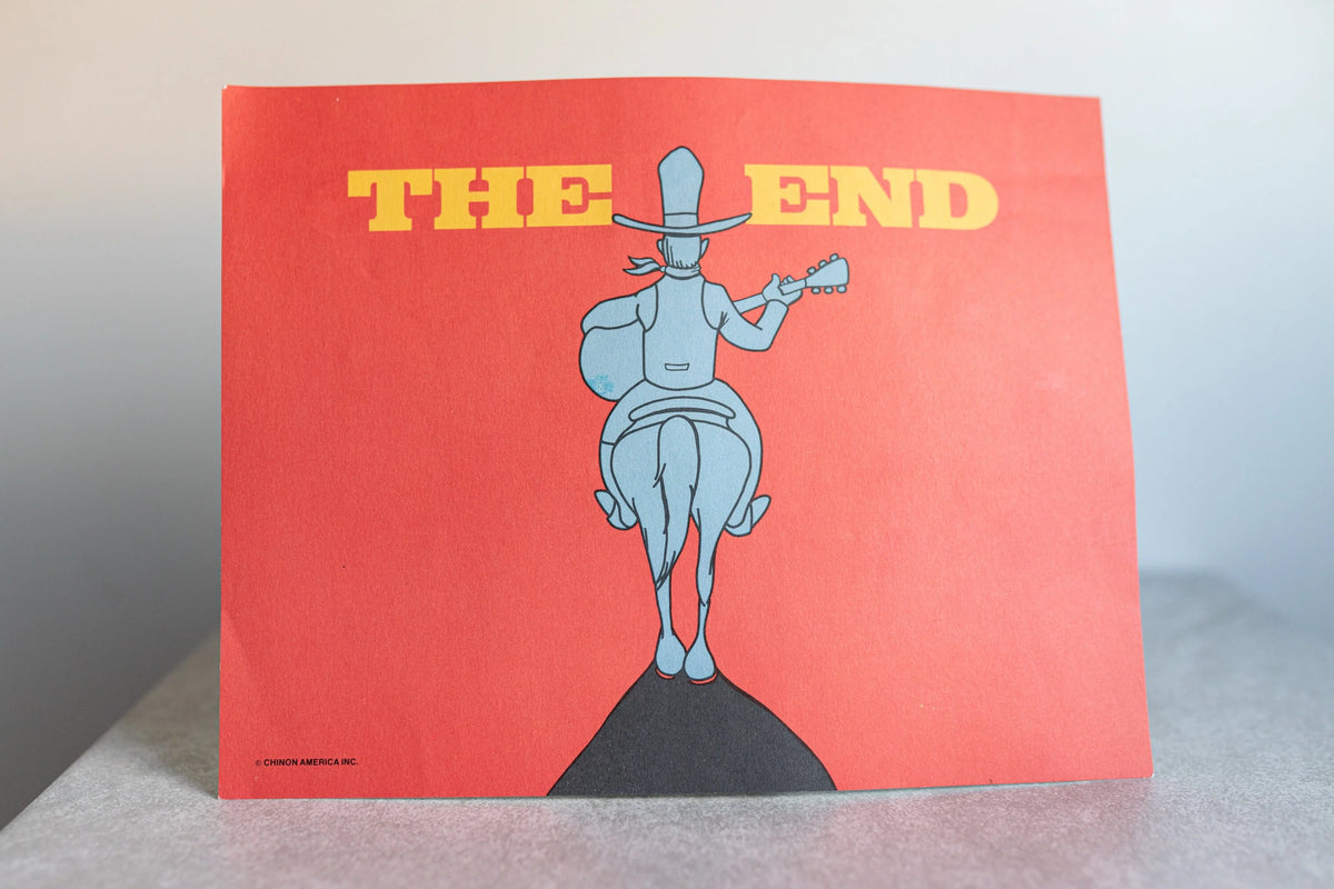 Vintage Chinon Super 8 Title Cards for Home Movie Titles - 8 Images