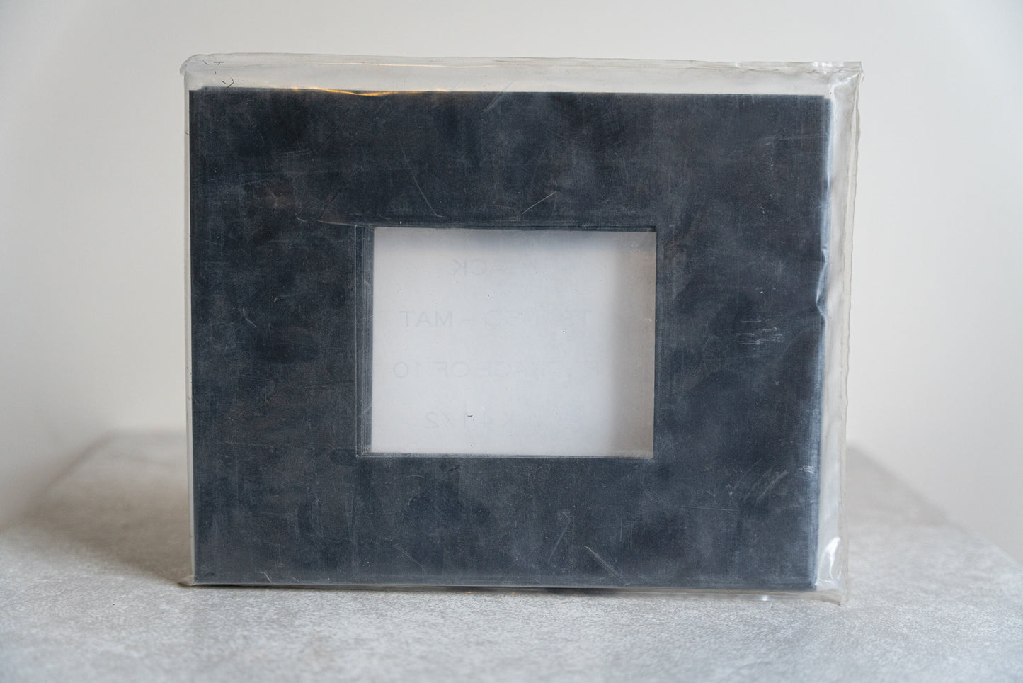Black Mat Boards 7.5x9.5in, 3.5x4.5in Opening - Pack of 10