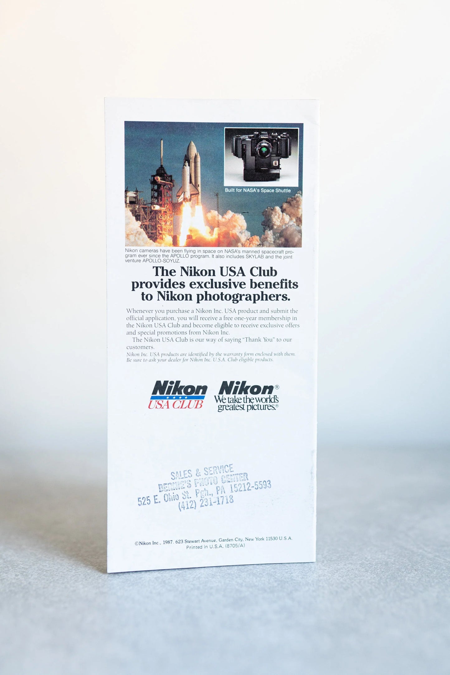 Nikon N4004 Camera Brochure Guide Catalog
