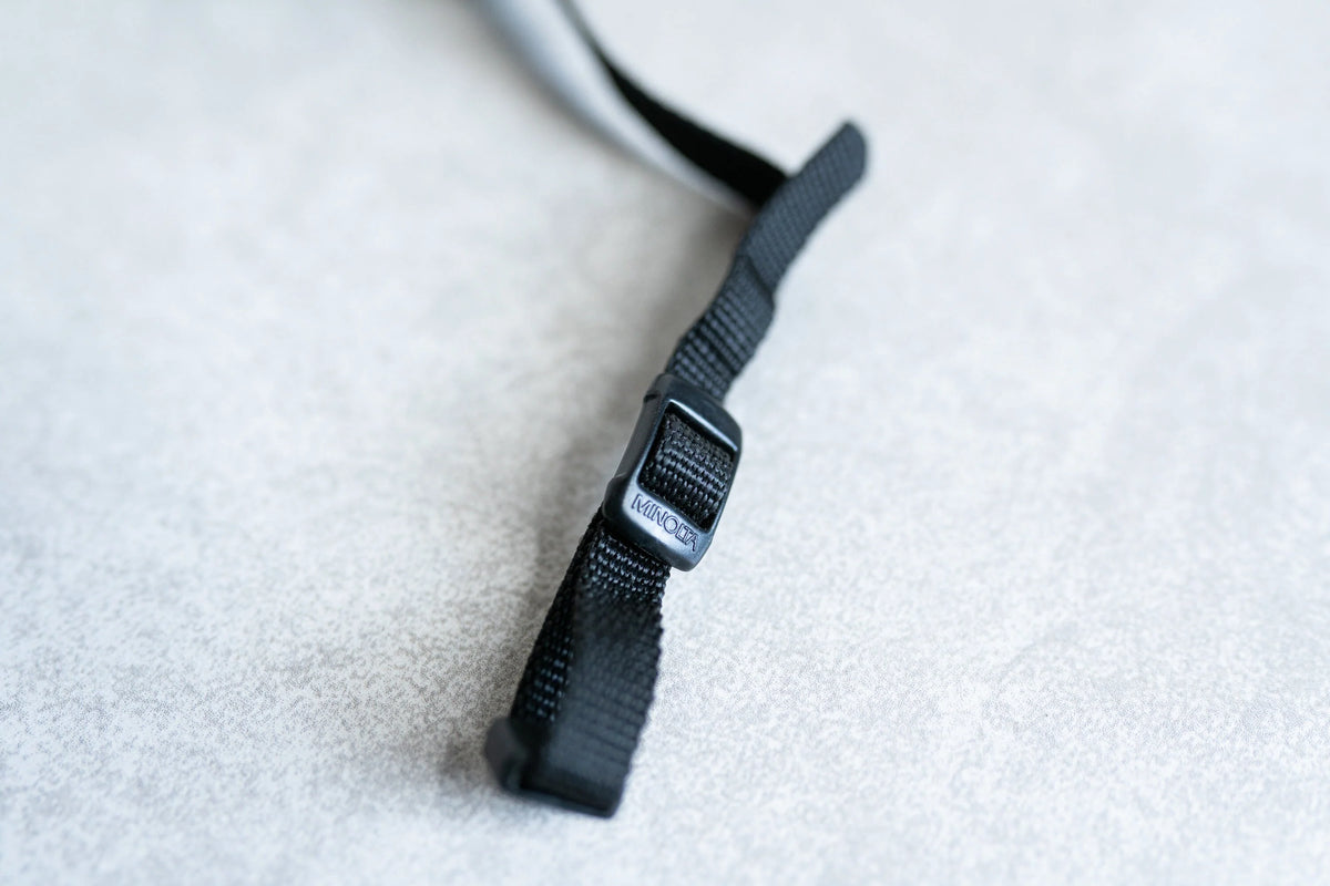 Minolta Camera Strap - Circa 1980s - Black