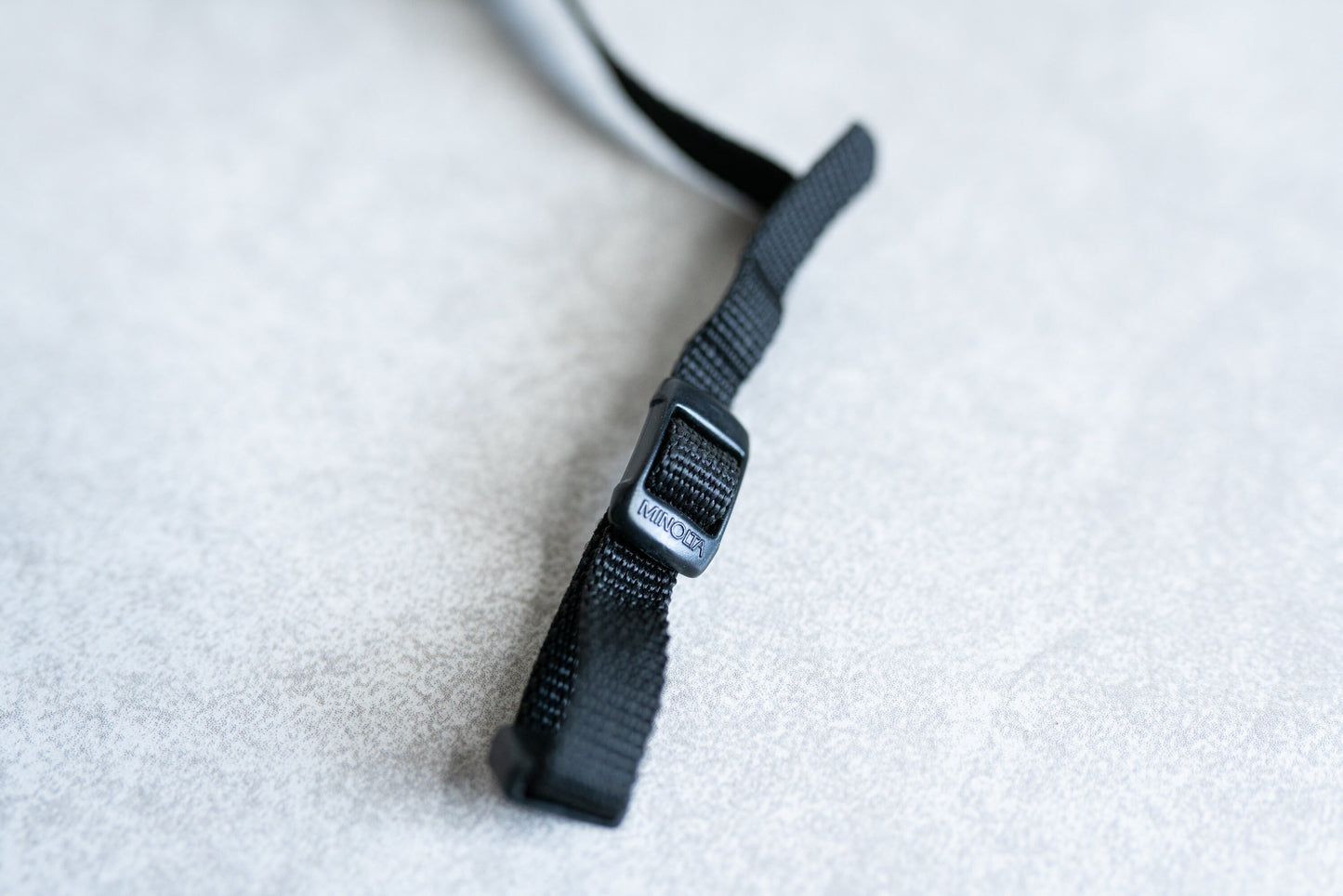 Minolta Camera Strap - Circa 1980s - Black