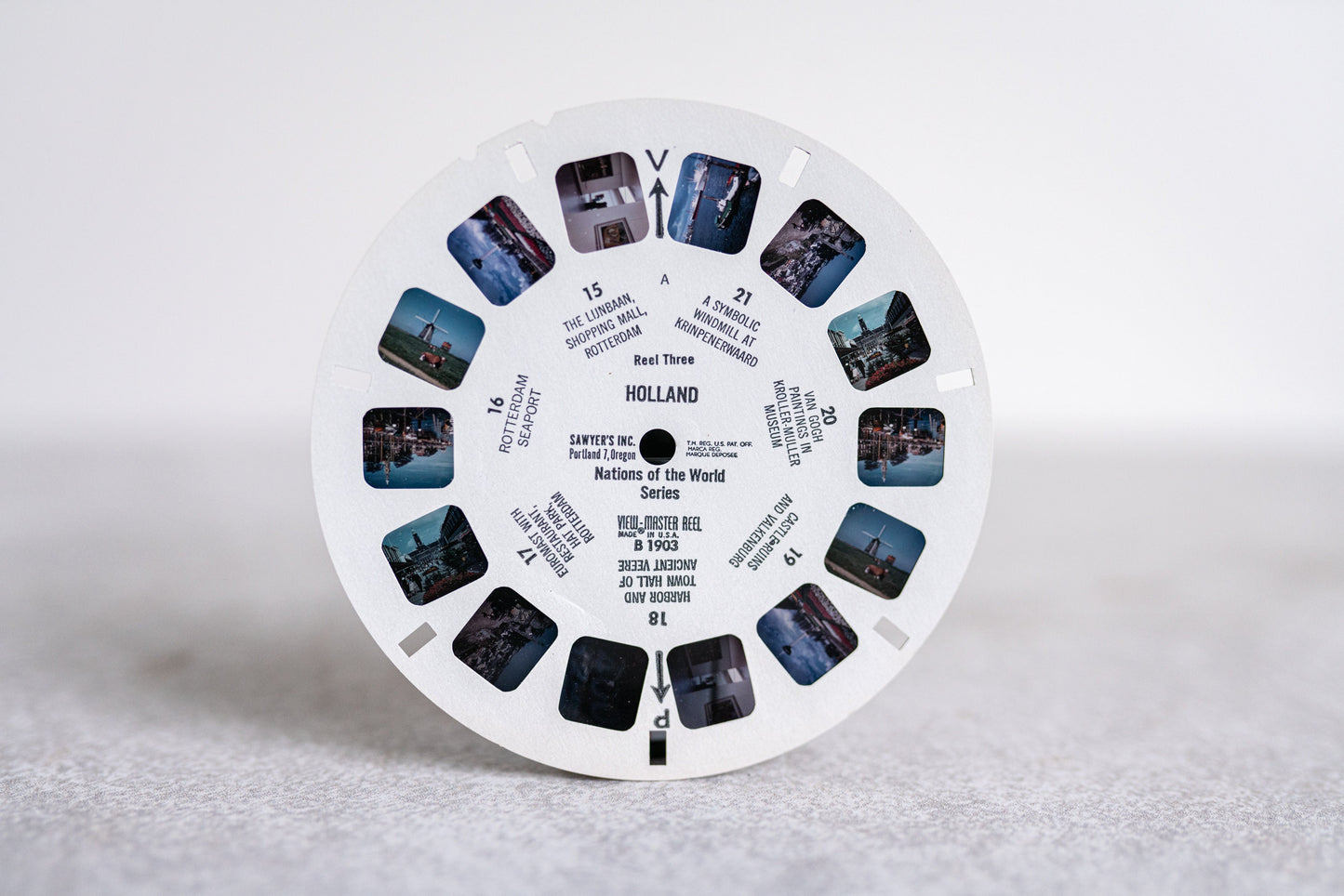 Viewmaster Holland B190 - Nations of the Wold Series - Set of 2