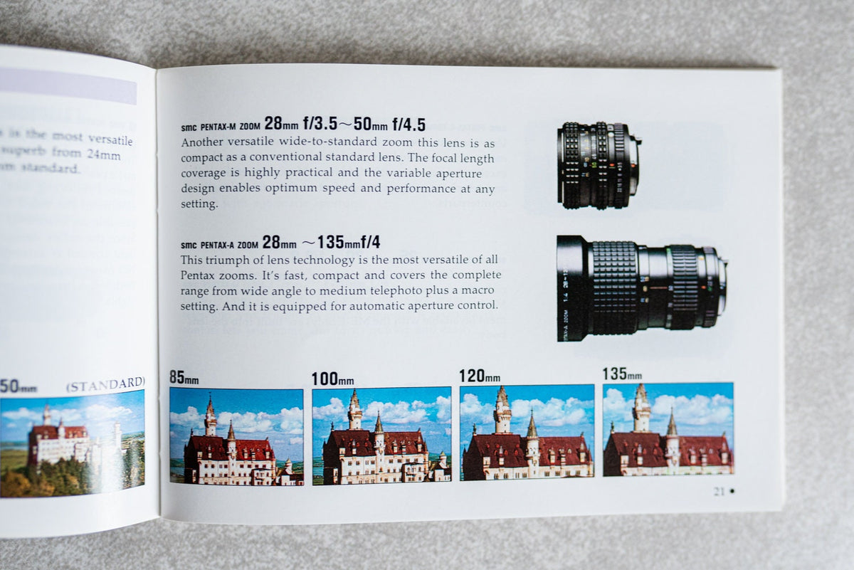 Pentax Lenses and Accessories Manual