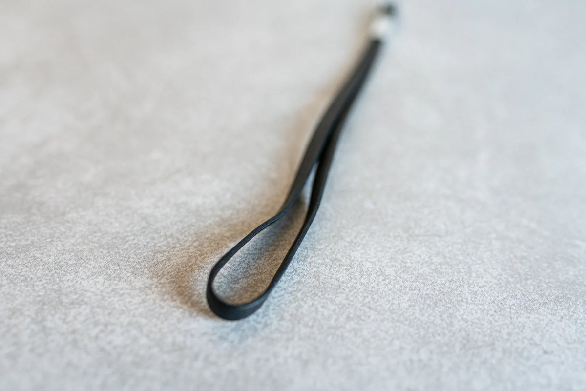 Vintage Camera Wrist Strap - Black