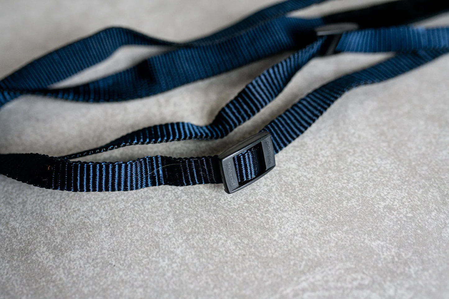 Vintage Blue / Black Camera Strap - Circa 1970s