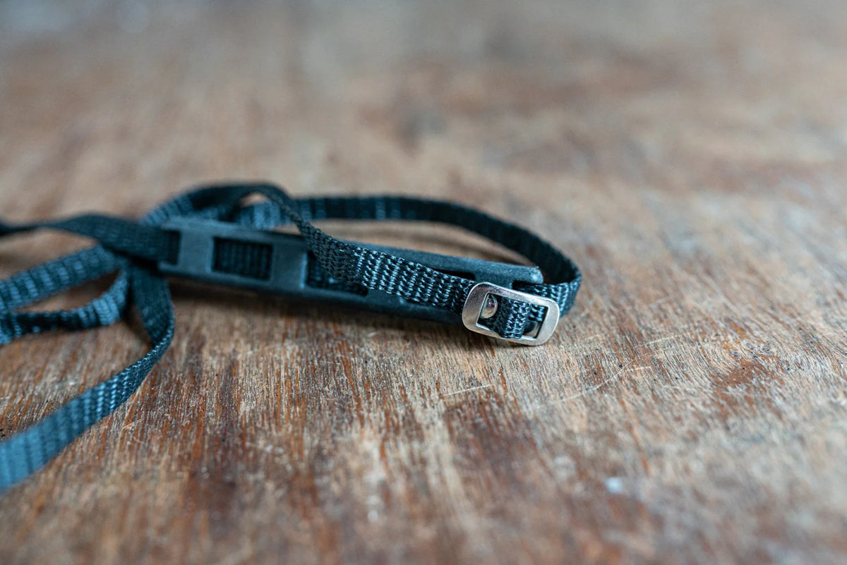 Vintage Thin Black Camera Strap - Circa 1990s