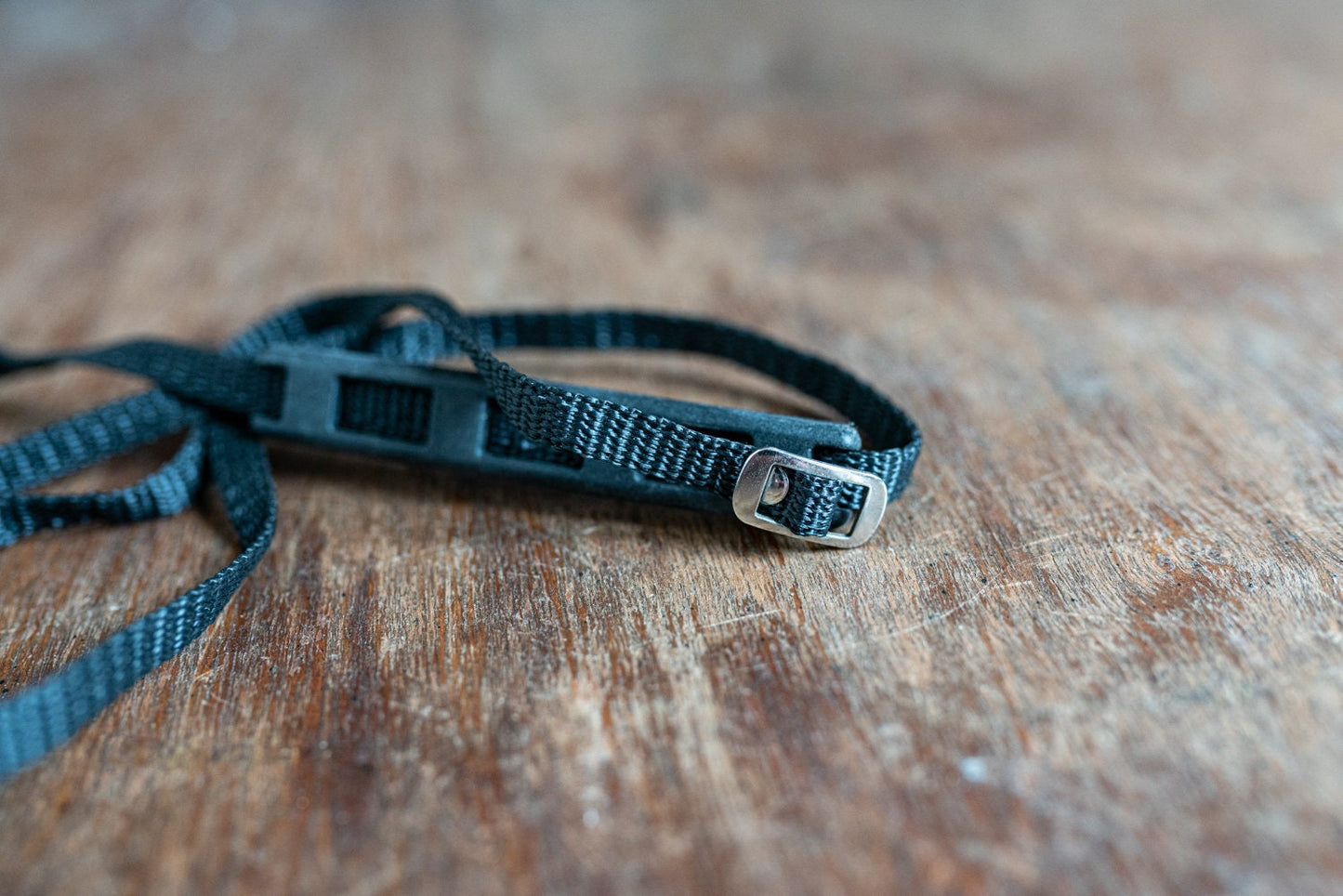 Vintage Thin Black Camera Strap - Circa 1990s