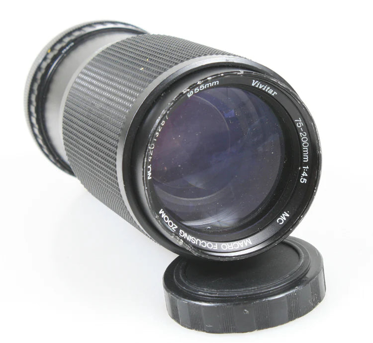 75-200MM F 4.5 FOR CANON FD MOUNT W/REAR CAP