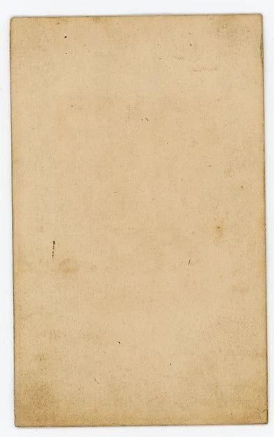 Portrait of Man w/ a Ghostly Presence - CDV