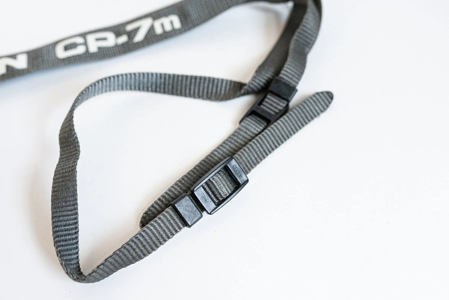 Vintage Chinon CP-7m Camera Strap - Grey