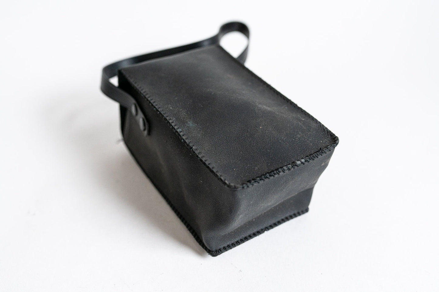 Vintage Black Nikon SS-20 Camera Accessory Case w/ Strap