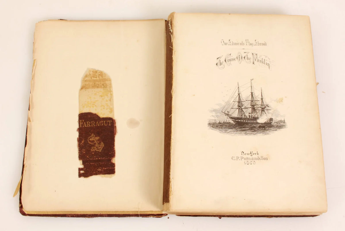 The Cruise of Admiral D.G. Farragut - Hardcover - 1869