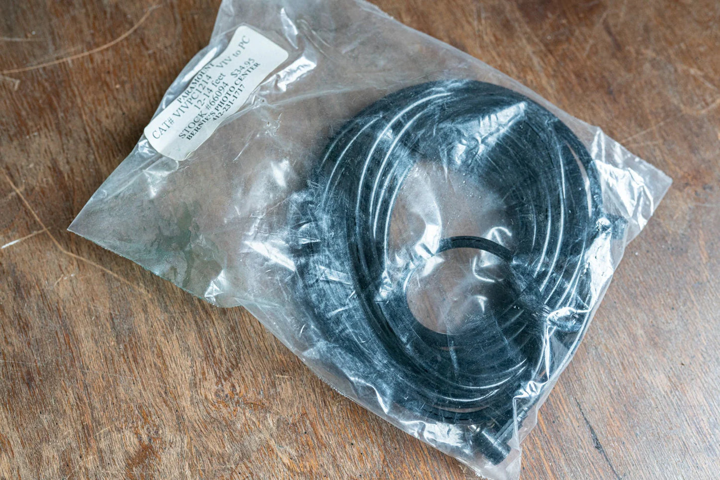 Vivitar 283/285 Flash PC Cord - 12 to 14ft - New Old Stock