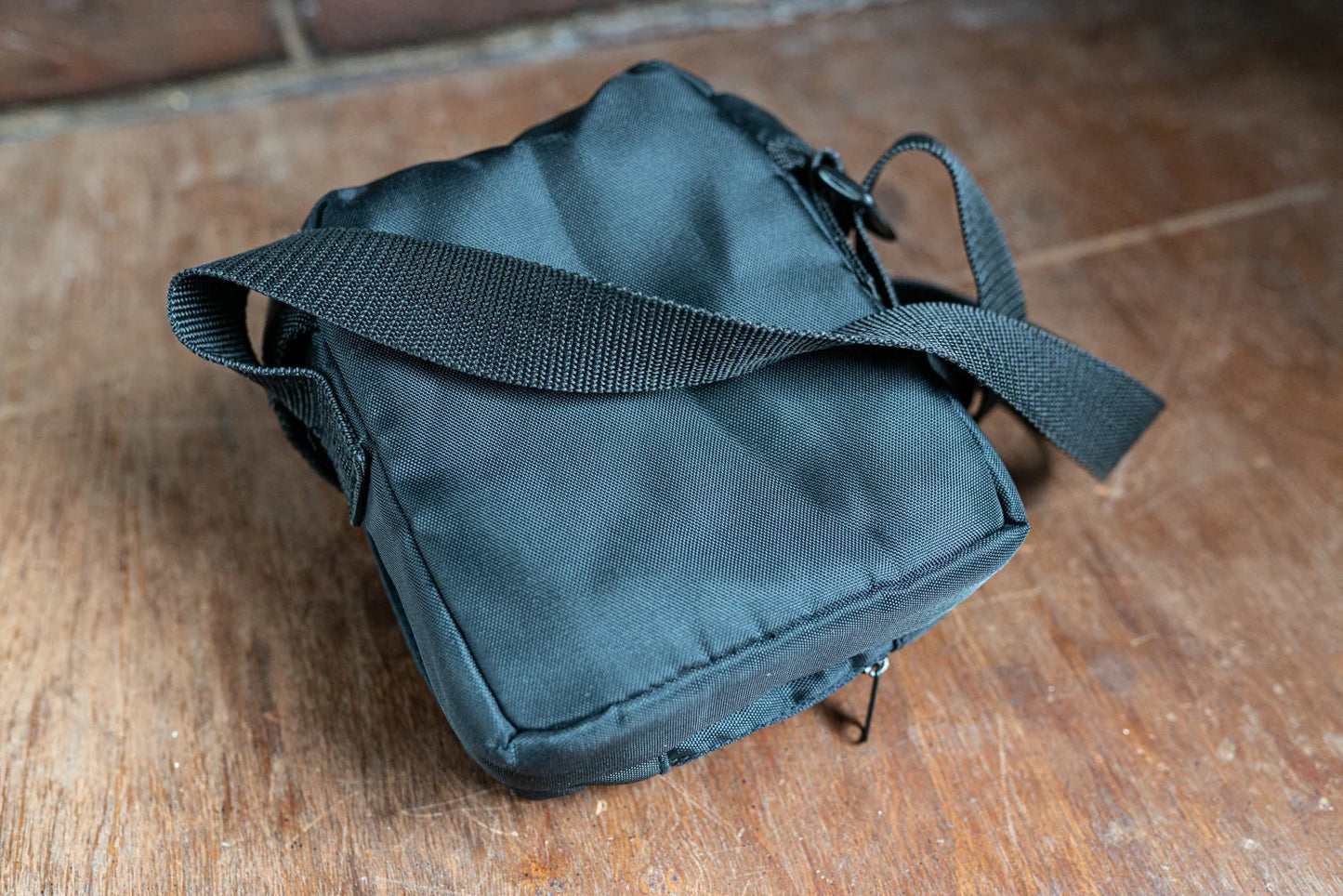 Vintage Black Music Express Sling / Crossbody Bag
