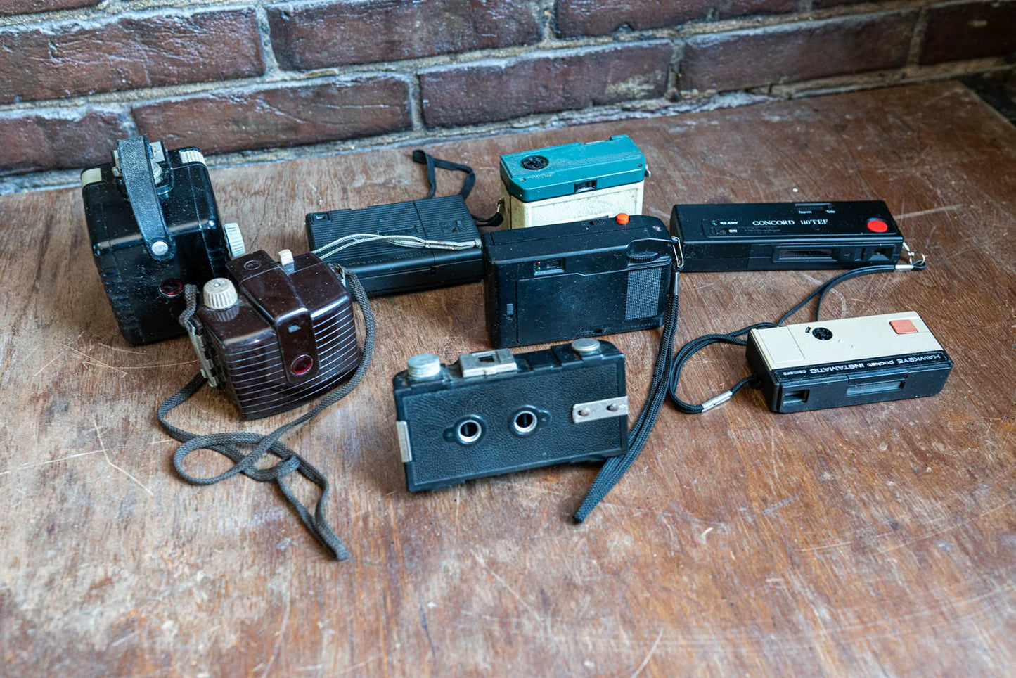 Camera Collection - Lot of 8 Cameras - Sold AS IS
