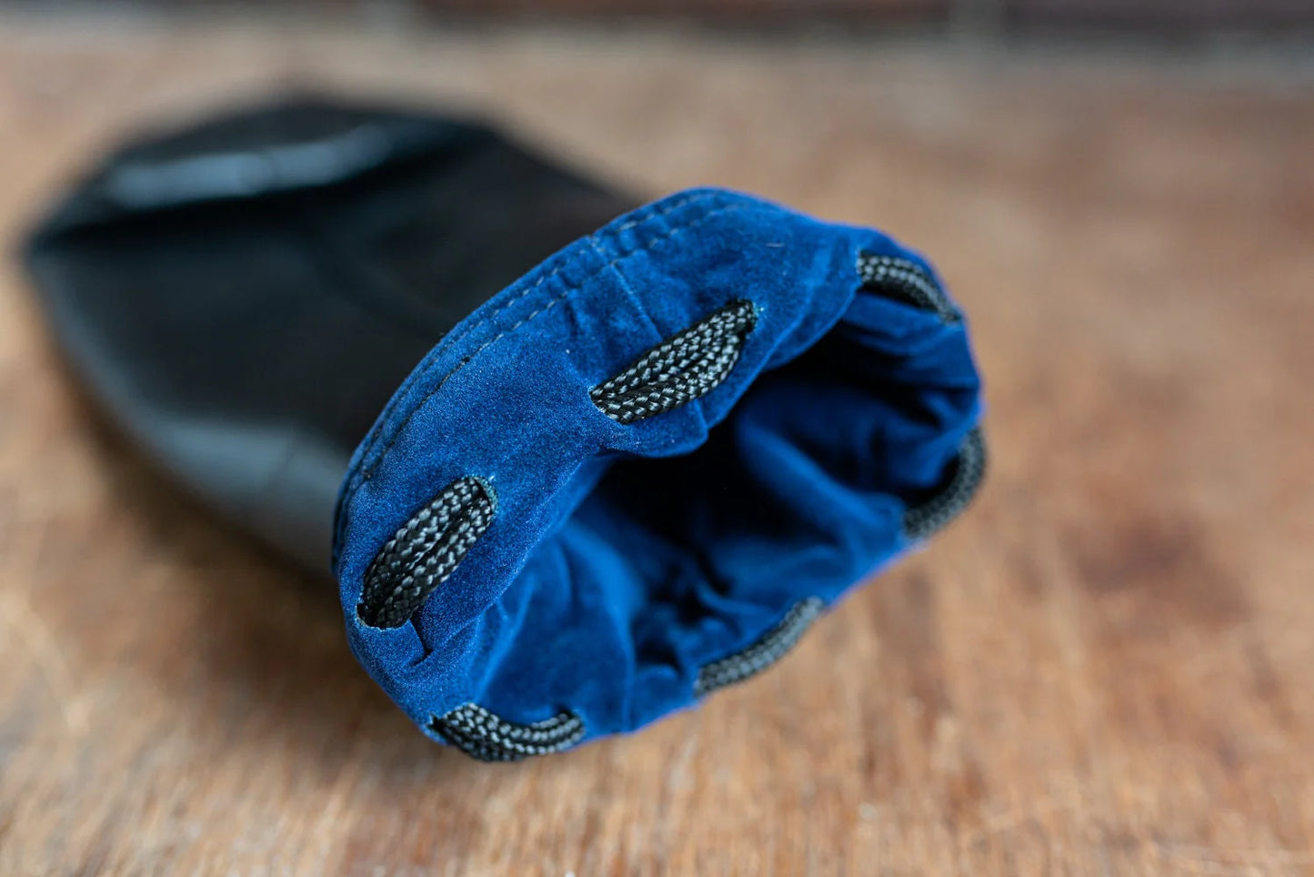 Vintage Soft Black 12" Lens Pouch - New Old Stock