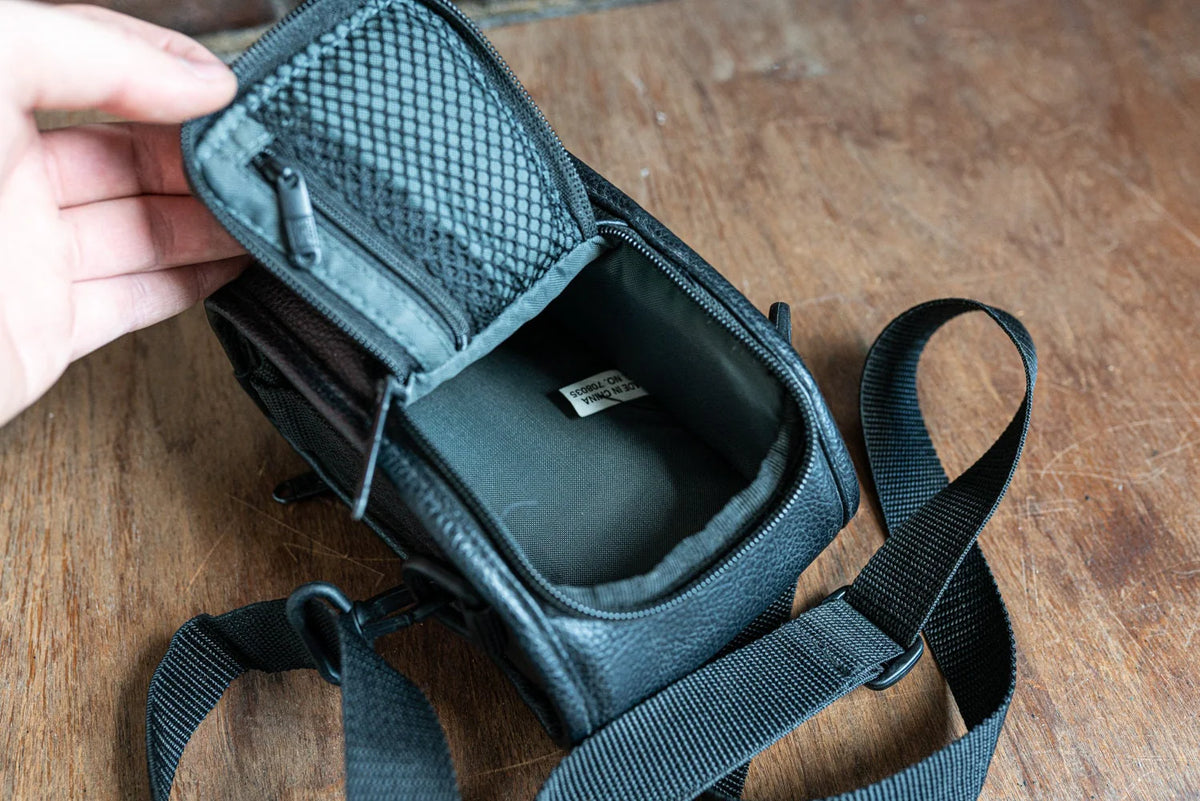 Vintage Black Case Logic Camera Case w/ Strap
