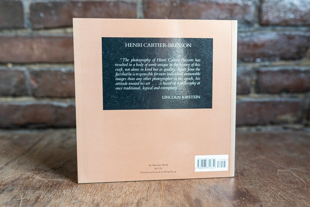 Henri Cartier-Bresson: Aperture Masters of Photography Number Two