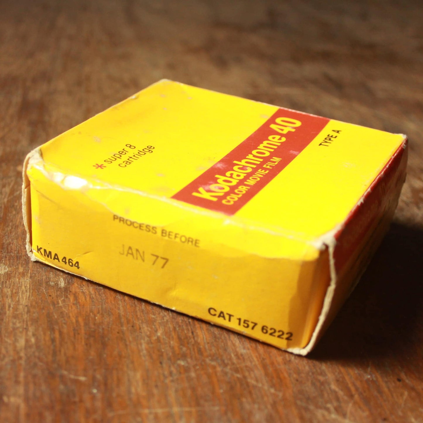 Vintage Kodak Kodachrome 40 Super 8 Film Cartridge, NIB