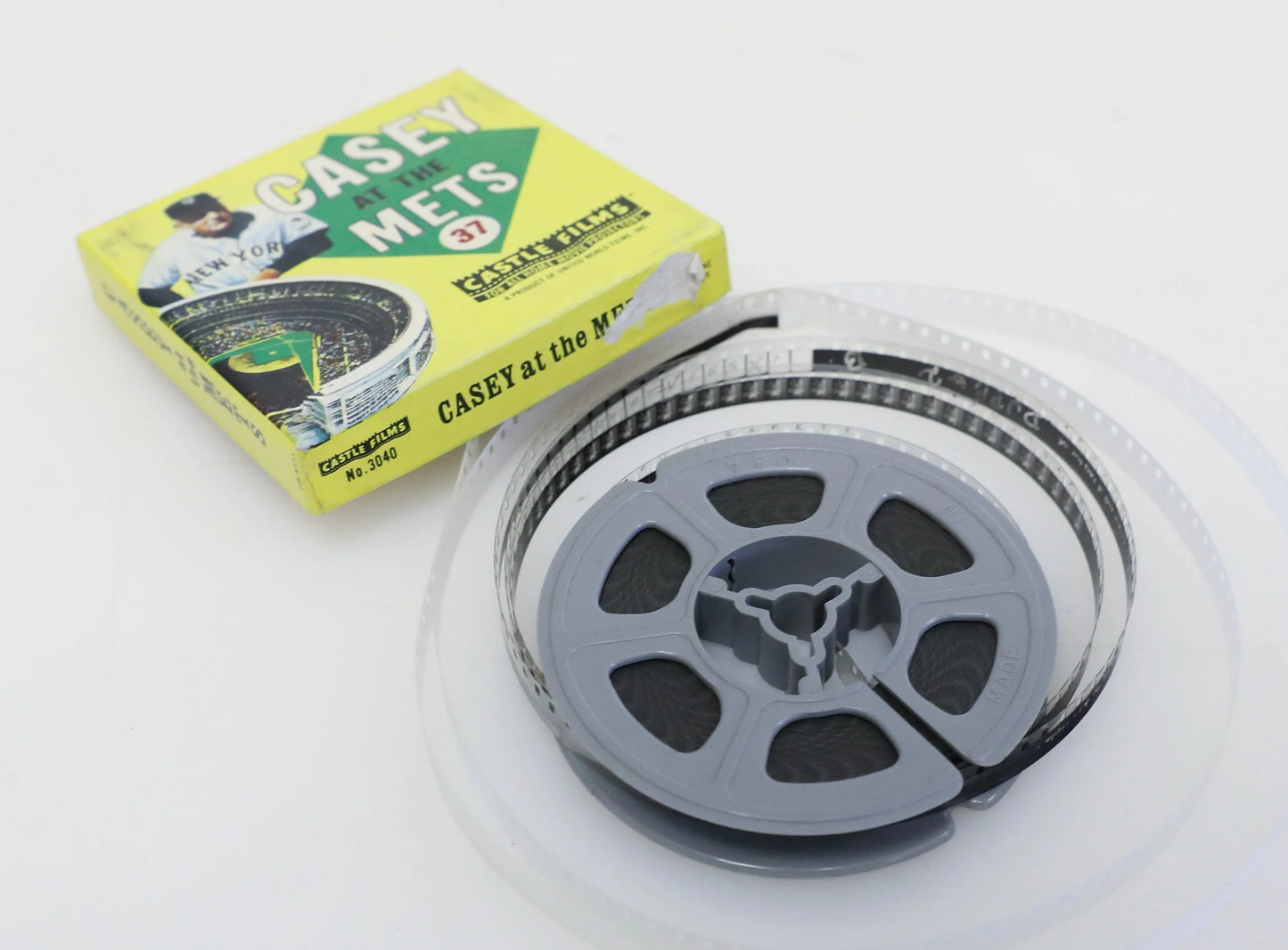 Casey at the Mets Standard 8mm Movie Reel
