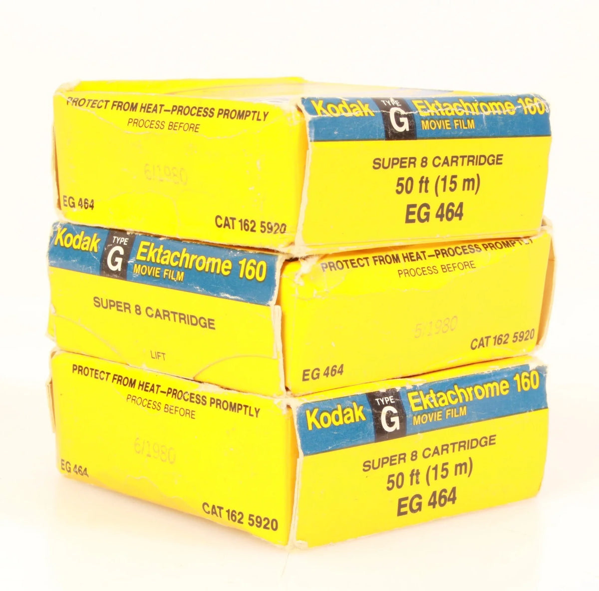 Vintage Expired Kodak Ektachrome 160 Movie Film - Super 8 - Lot of 3
