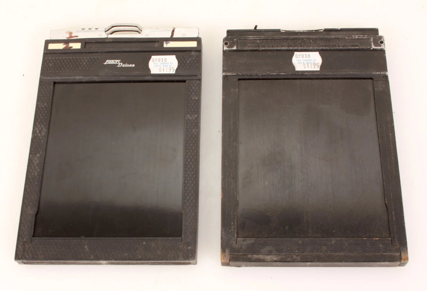 Vintage Retro Pair of Film Holders - Lot of 2