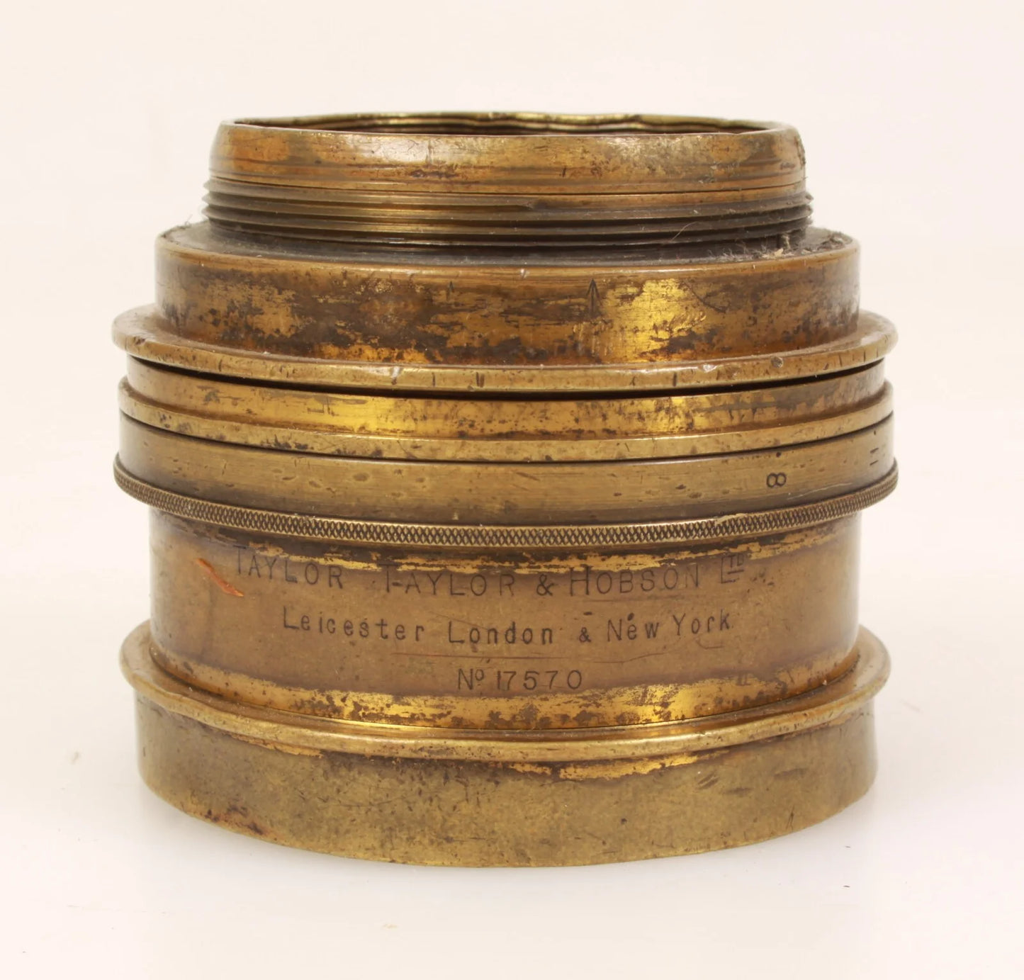 Brass Cooke Lens Series V 1895-1896 10 EQ Focus 13.3