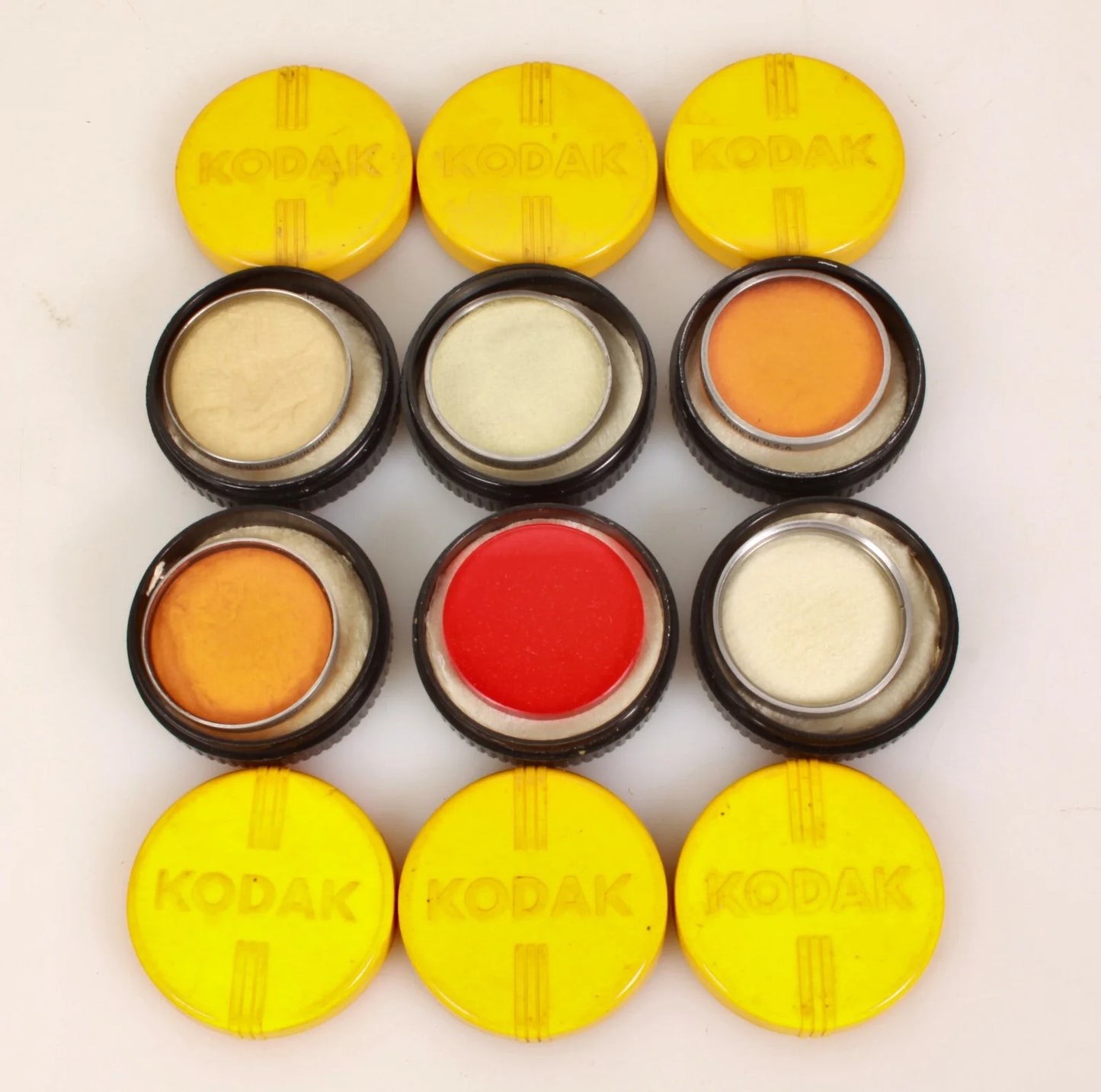 Kodak Series 6 Filter Lot in Cases Lot of 6