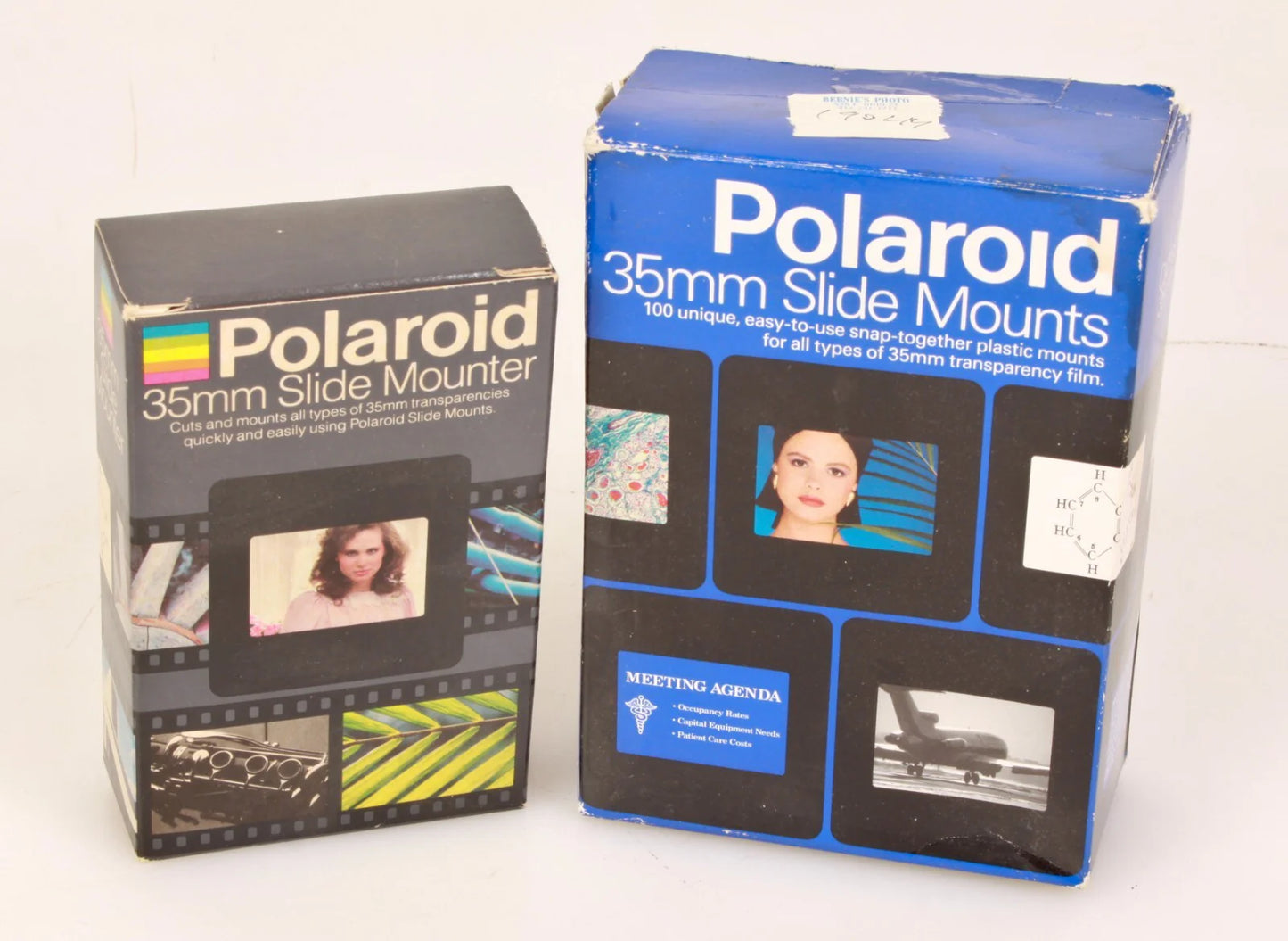 Polaroid Slide Mount 100 & Slide Mounter
