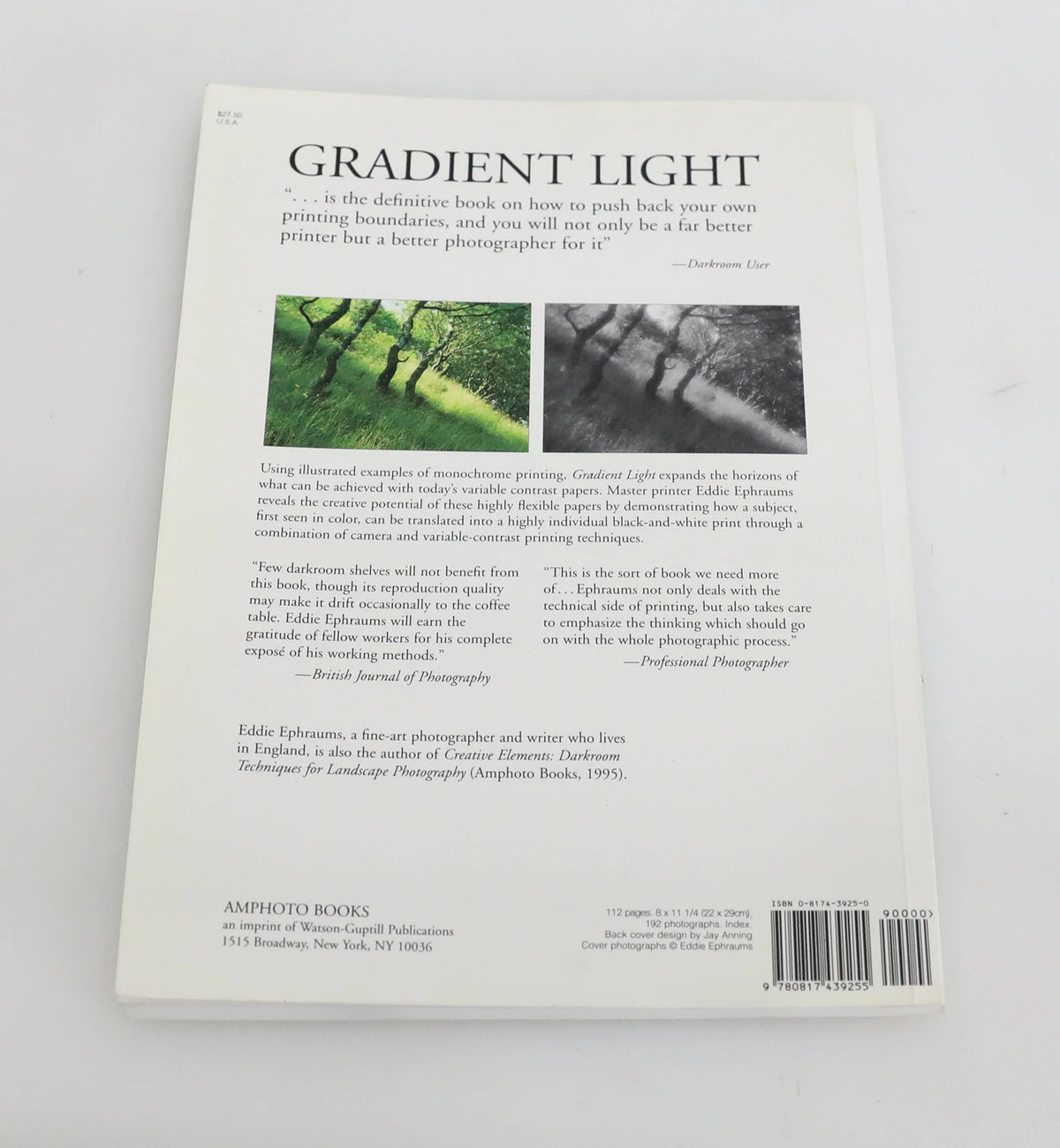 Gradient Light by Eddie Ephraums - Paperback